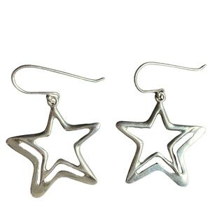 Silpada Silver Star Earrings